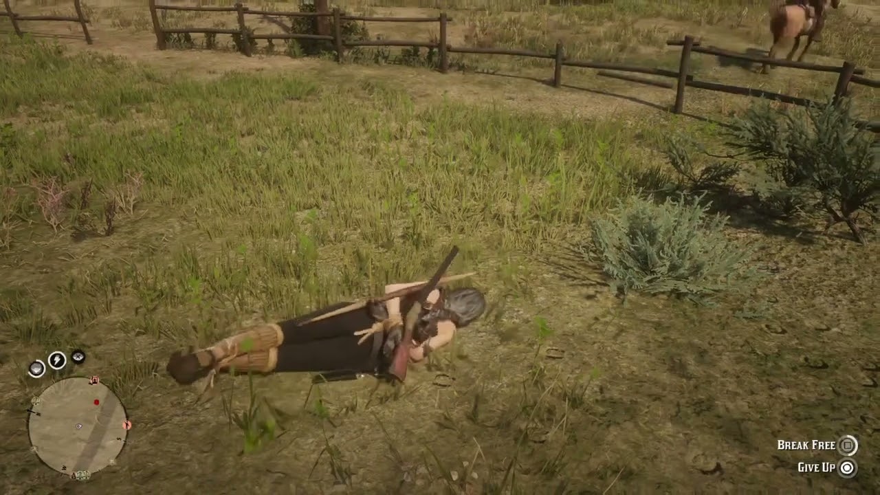 Red dead online hogtie