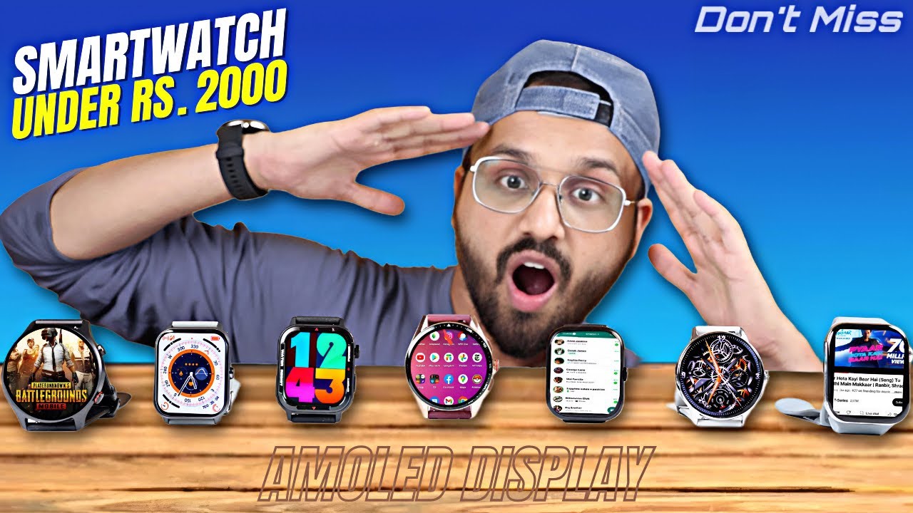 Don't Miss⚡️Top 5 Best Smartwatch Under 2000 In March 2026⚡️Best Smartwatch Under 1500 - 2000