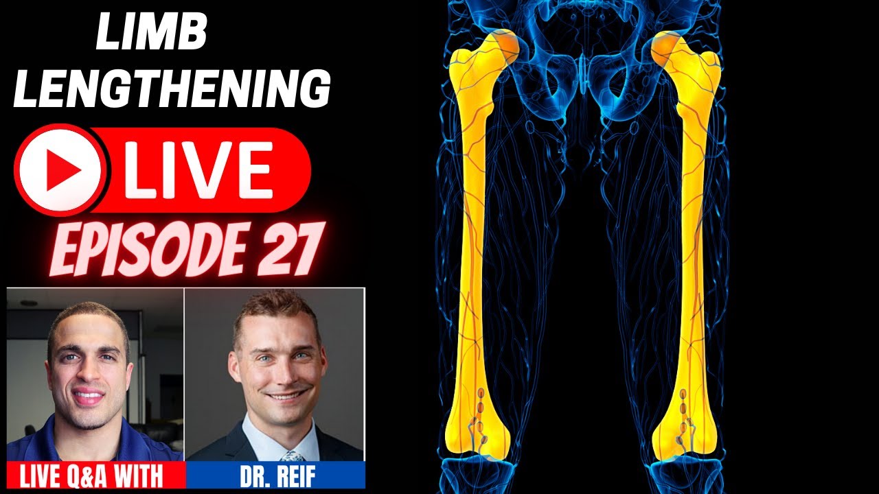 Limb Lengthening LIVE - Episode 27 - Q&A with Dr. Taylor Reif - HSS