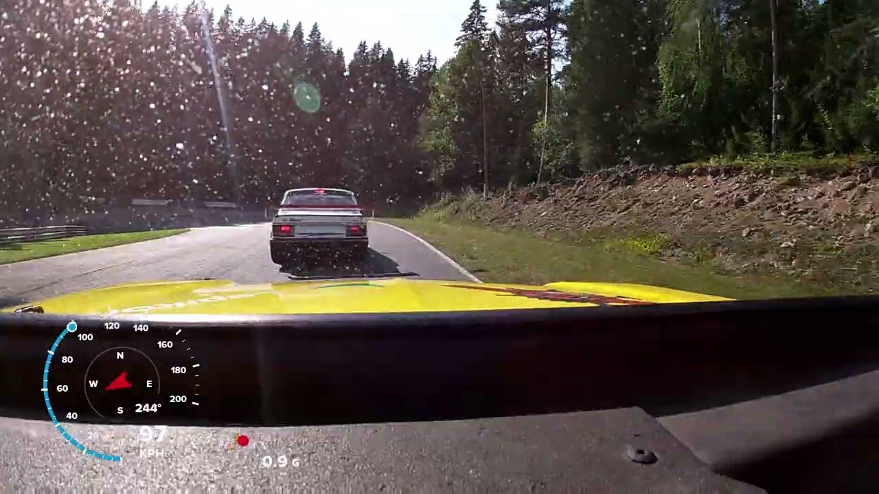 Historic grand race 2025 roadsport B start1 crash
