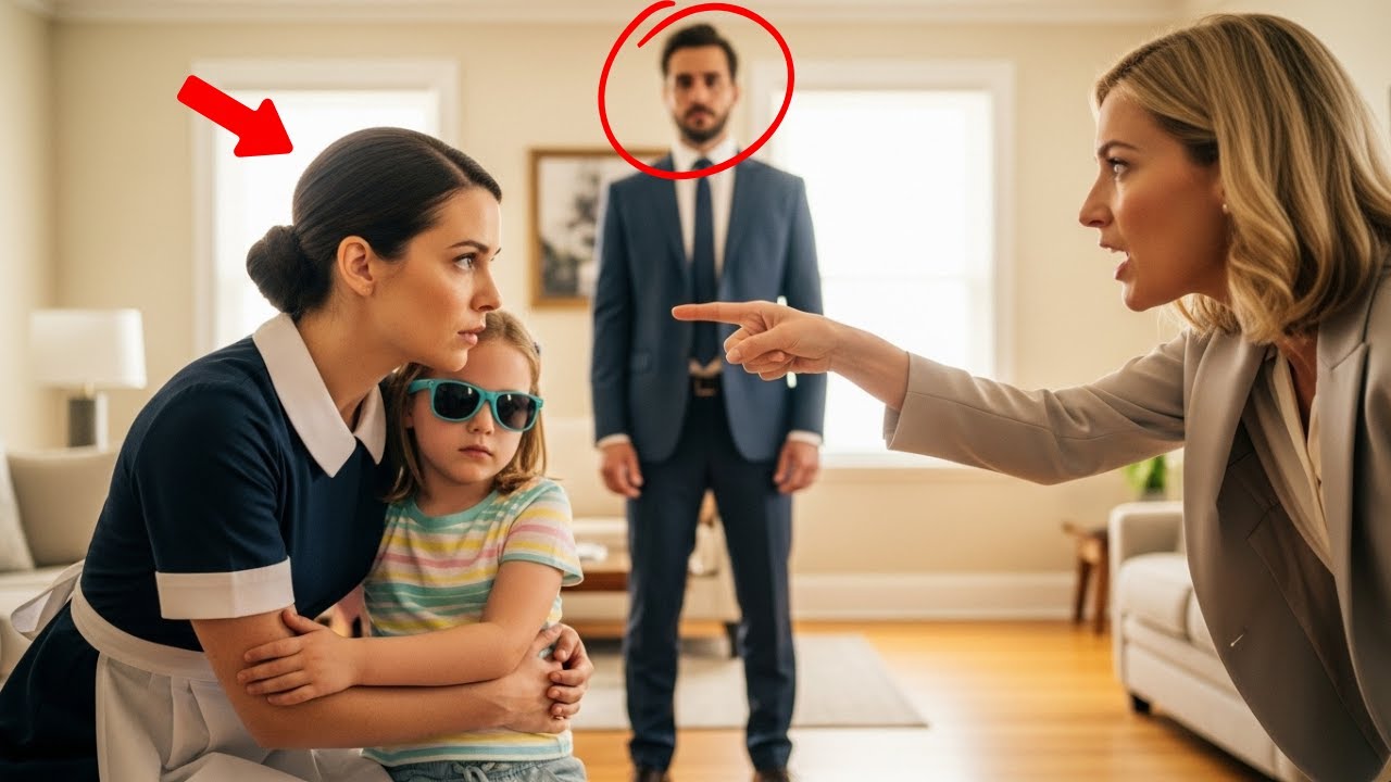 Millonario SORPRENDE a la EMPLEADA Protegiendo a su HIJA CIEGA... ¡Lo Que Ve lo Deja SIN PALABRAS!