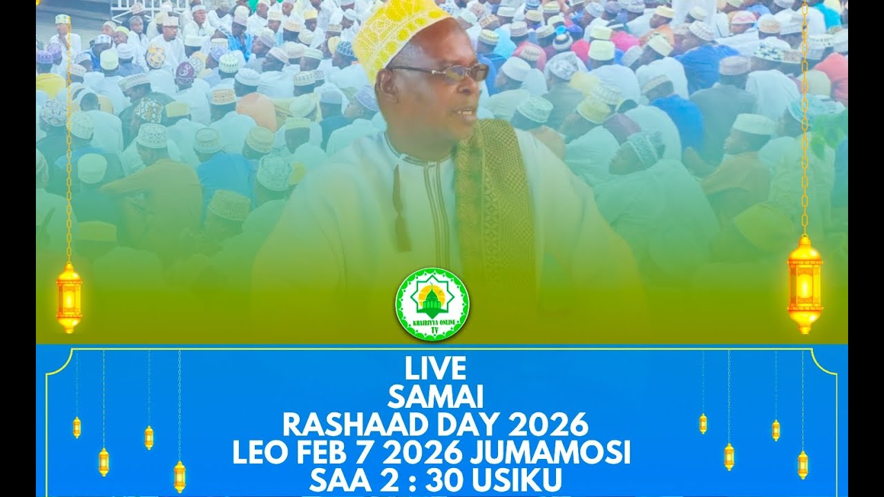 🔴LIVE SAMAI YA RASHAAD 2026 BARABARA YA 17 TANGA TANZANIA