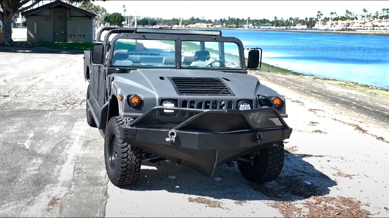 2017 WaterCar Panther The Amphibious Jeep That Laughs at Lakes