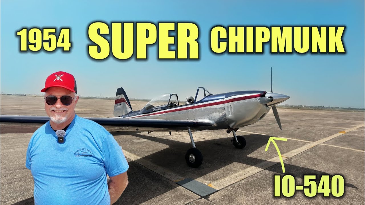 The BEST Aerobatic Airplane? 1954 De Havilland SUPER Chipmunk