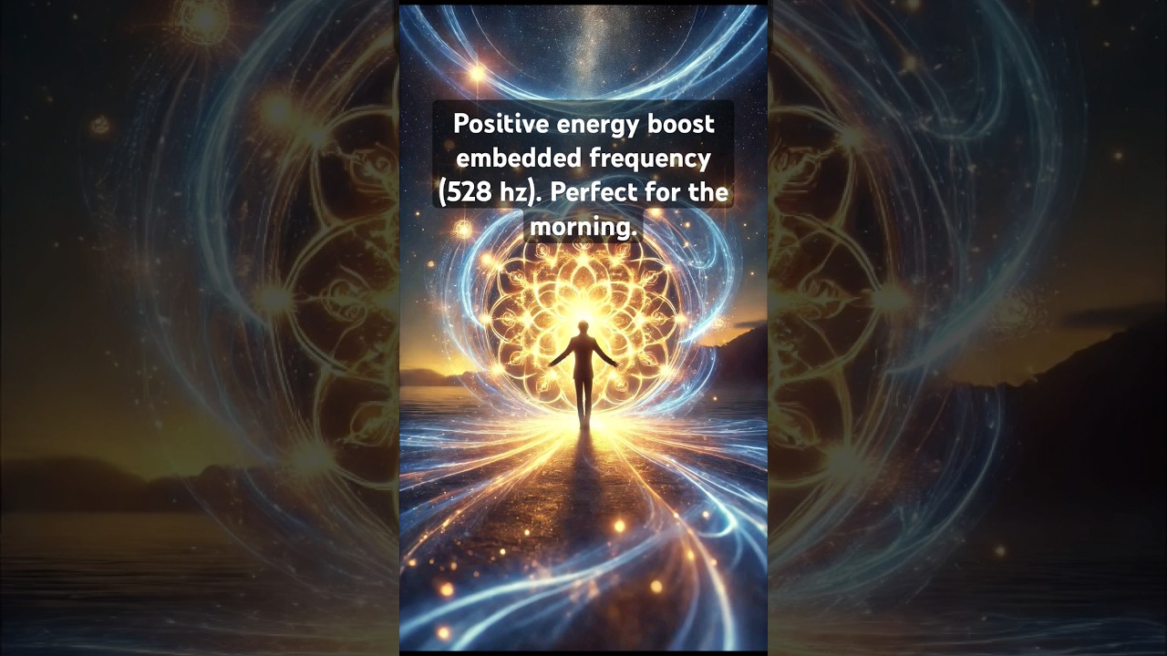 morning positive energy boost frequency 