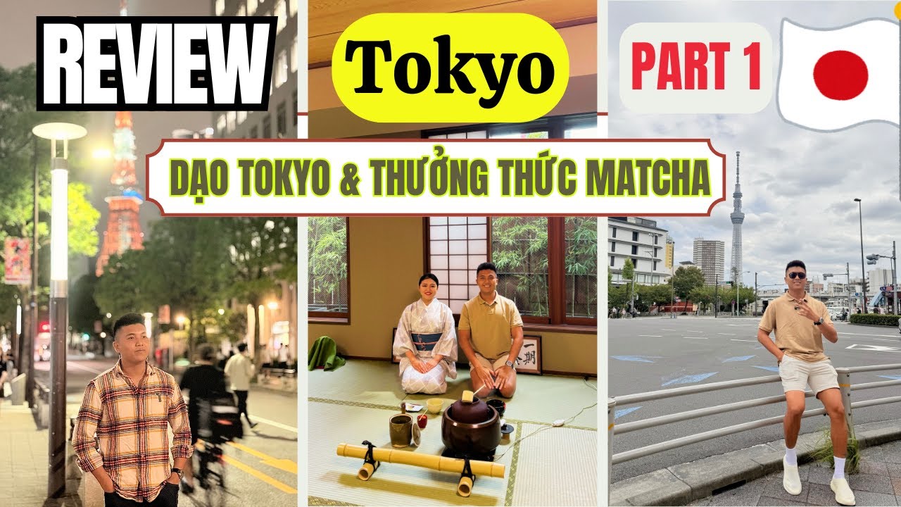 Review TOKYO Nhật Bản P1: Dạo phố Shibuya, Tham quan Senso-ji & Thưởng thức Trà Matcha Nguyên chất