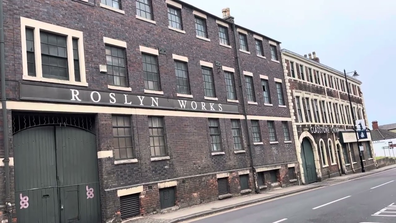 Longton history/ pottery walk through/ #history #pottery #facts #heritage #travel #explore #shorts