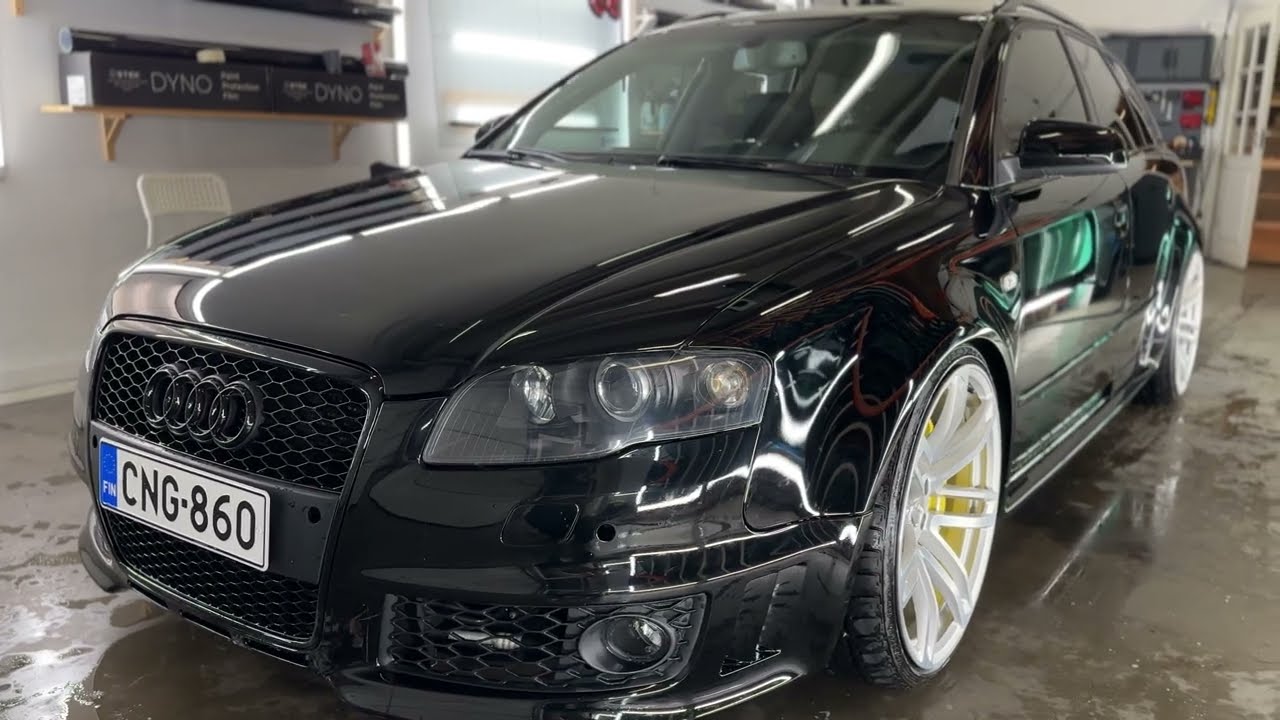 Конверсия кузова AUDI A4 B7 в RS4. 20