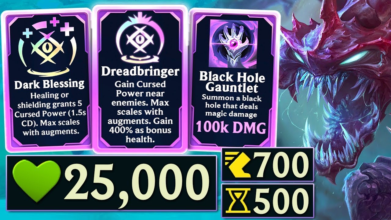 100k Damage with One Item - Curse Cho'gath with Insane Stats