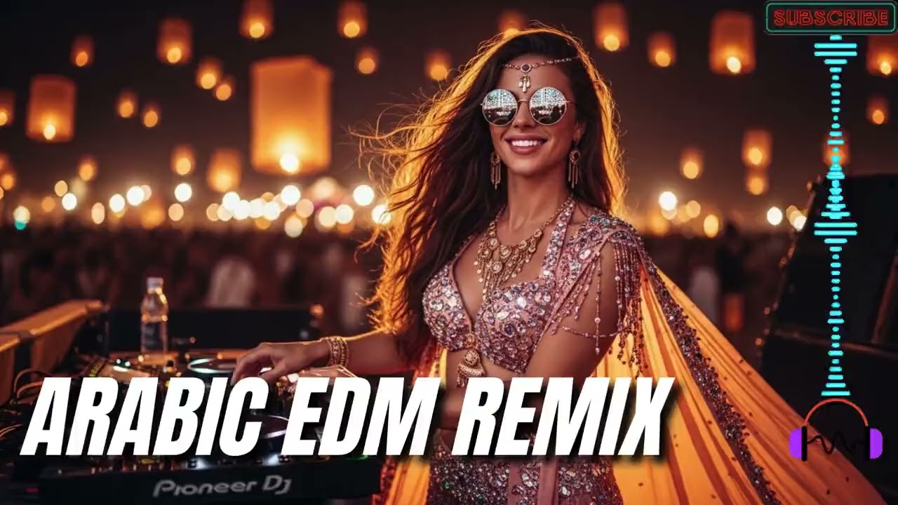 ⚡ Arabic EDM Remix Electric Dunes | Futuristic Arabian EDM Energy