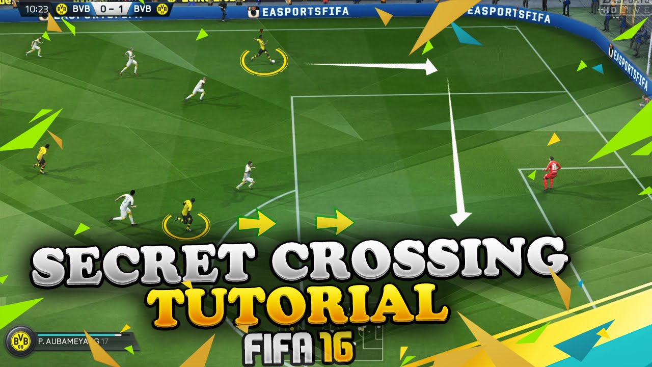 FIFA 16 AFTER PATCH SECRET CROSSING TUTORIAL - BEST CROSSING TECHNIQUE - HOW TO SCORE CROSSES