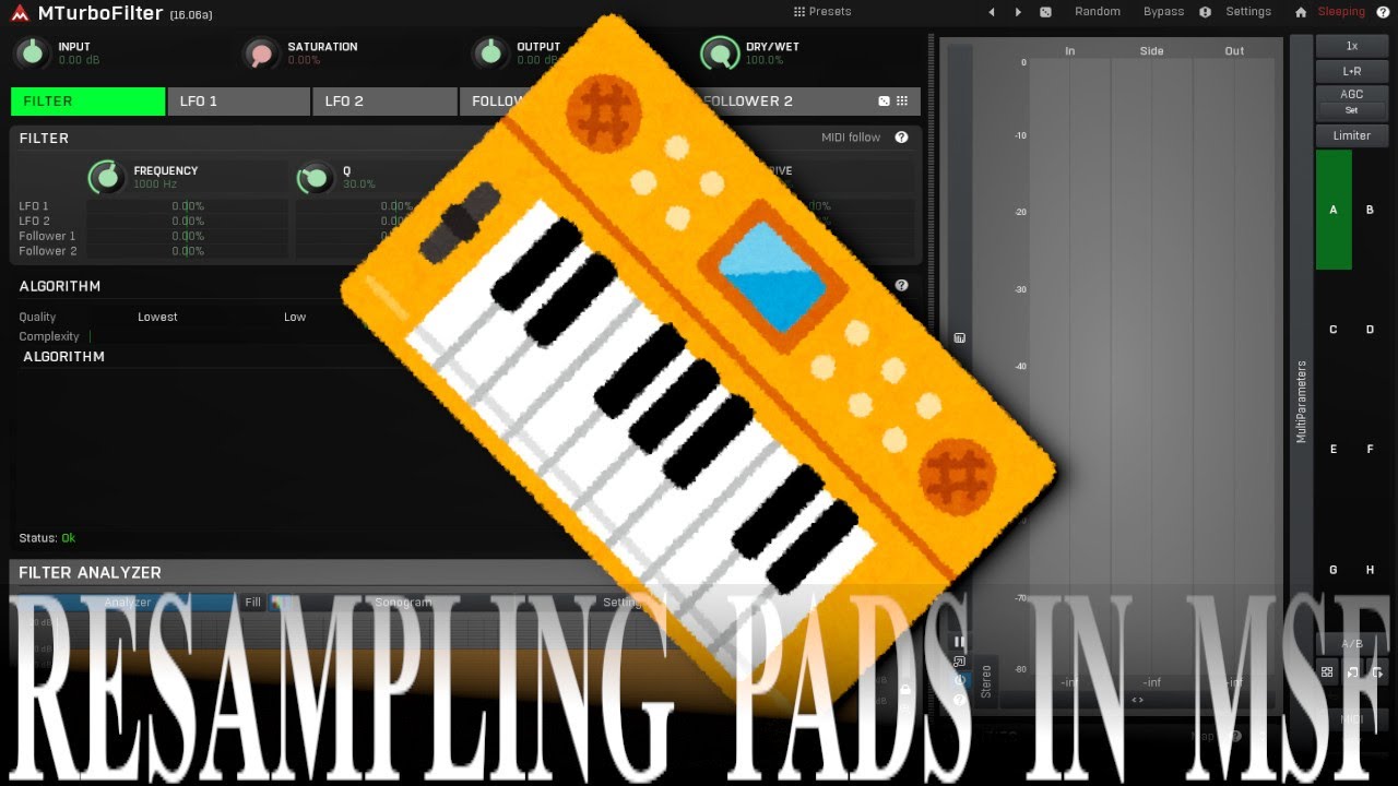 Resampling Pads in MSoundfactory