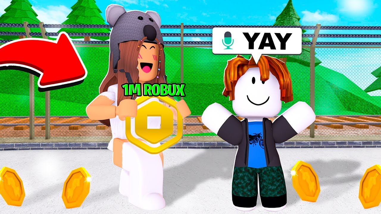 I SURPRISED a 5 YEAR OLD WITH ROBUX in Roblox MM2!