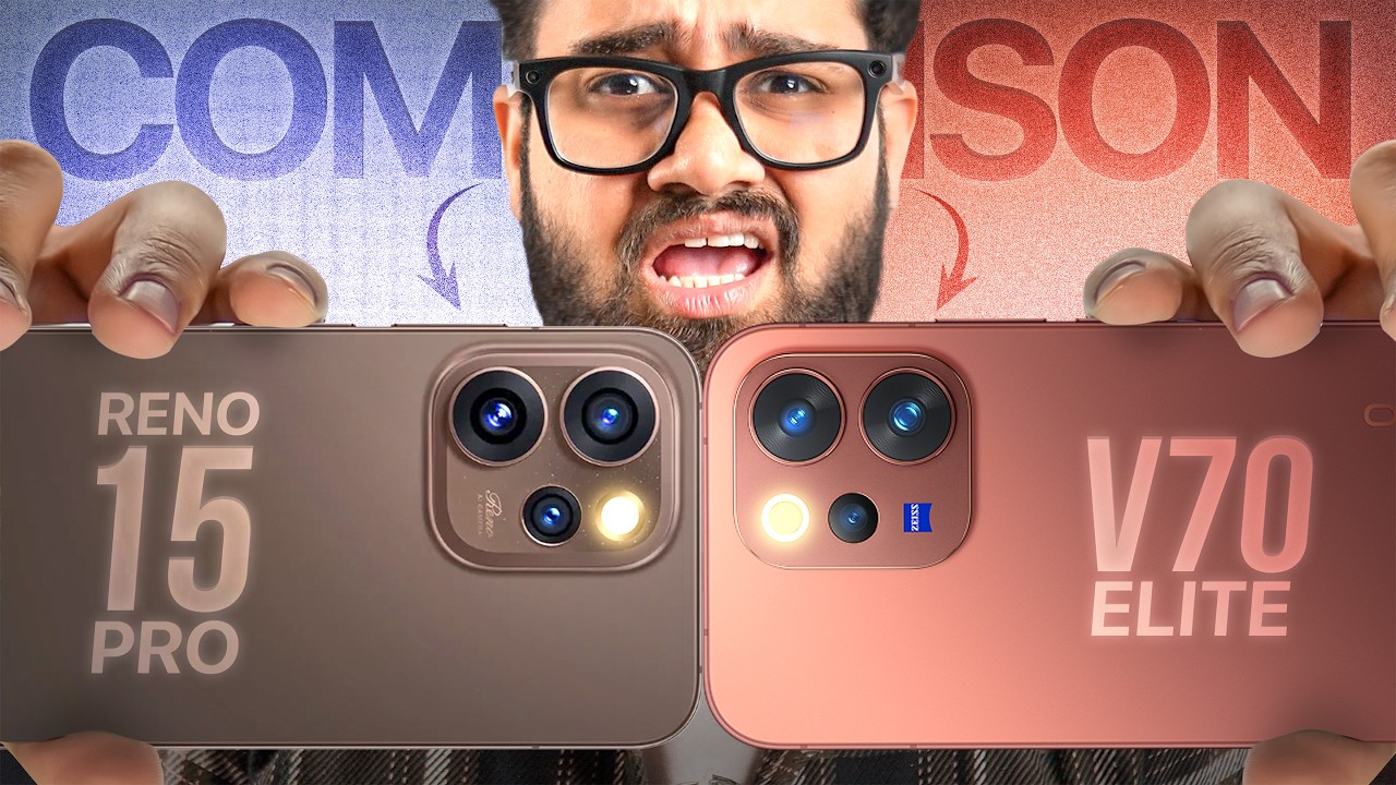 vivo V70 Elite vs OPPO Reno 15 Pro Mini Full Comparison 😱 Which is Best??