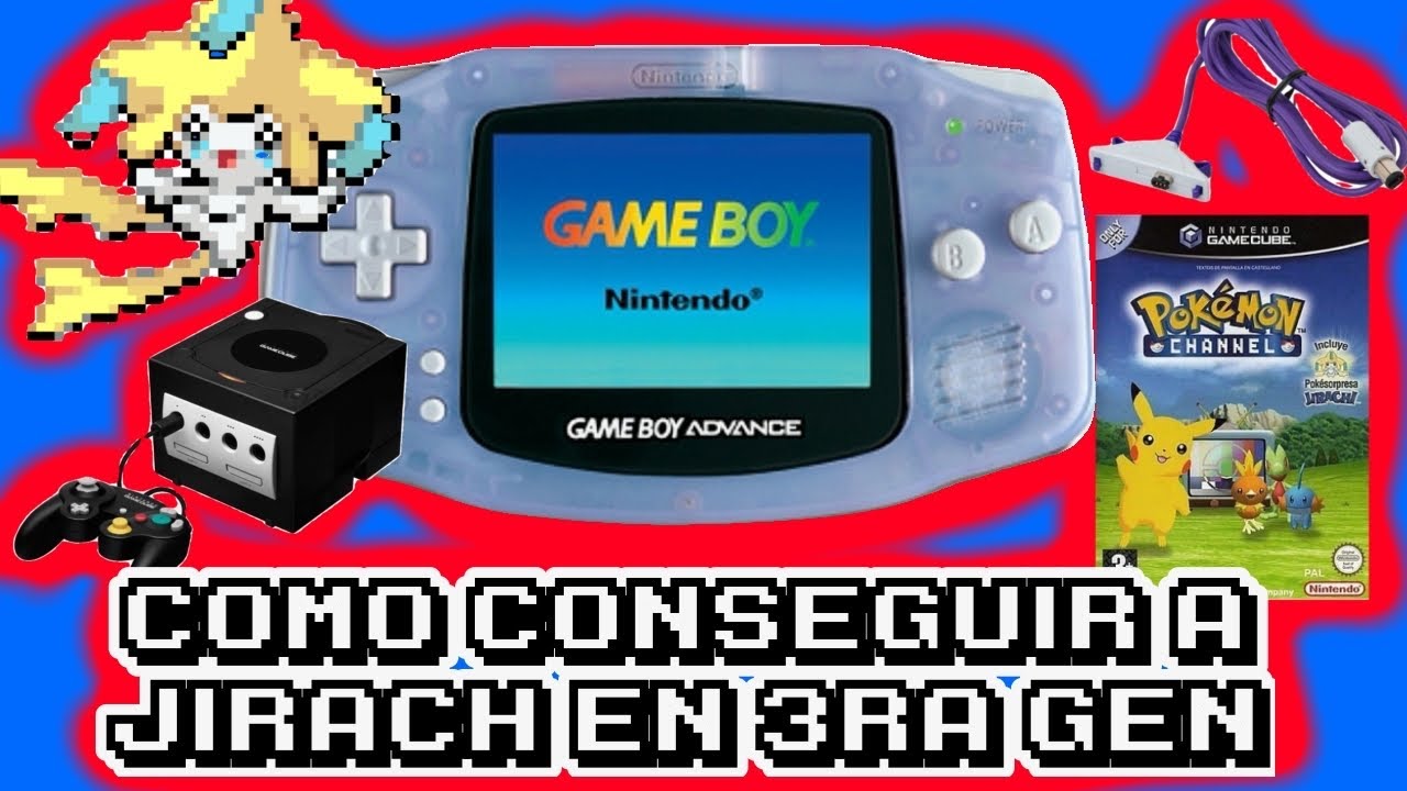 Como conseguir jirachi tercera generación gba Pokemon zafiro ruby esmeralda original y emulador