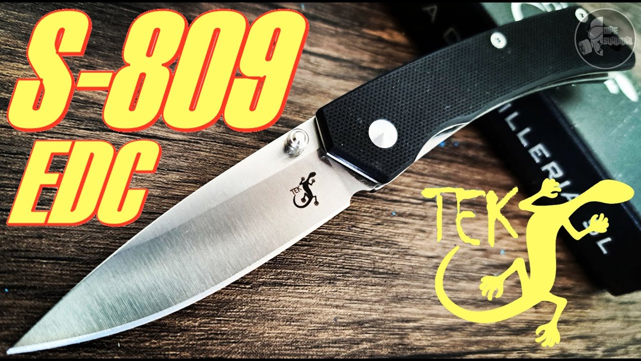 👍❗❗LA MEJOR NAVAJA DE SALAMANDRA TEK PARA TU EDC❗❗, S-809 EL MODELO MÁS DESCONOCIDO❗😲