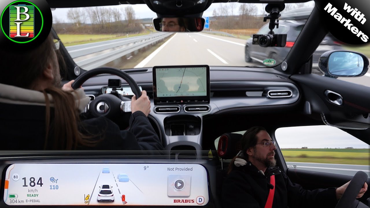 I am driving the Smart #1 Brabus Edition on the Autobahn