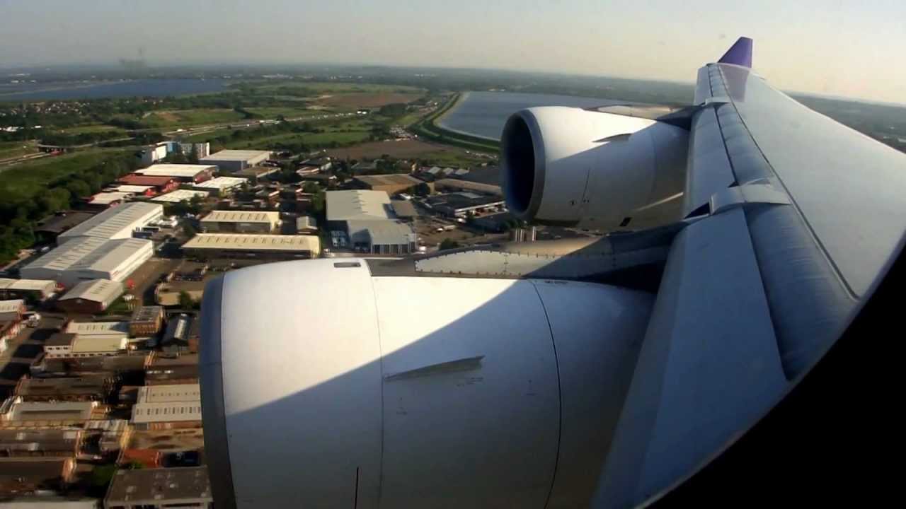 Thai Airways Business Class TG916 Bangkok to London - A340-600