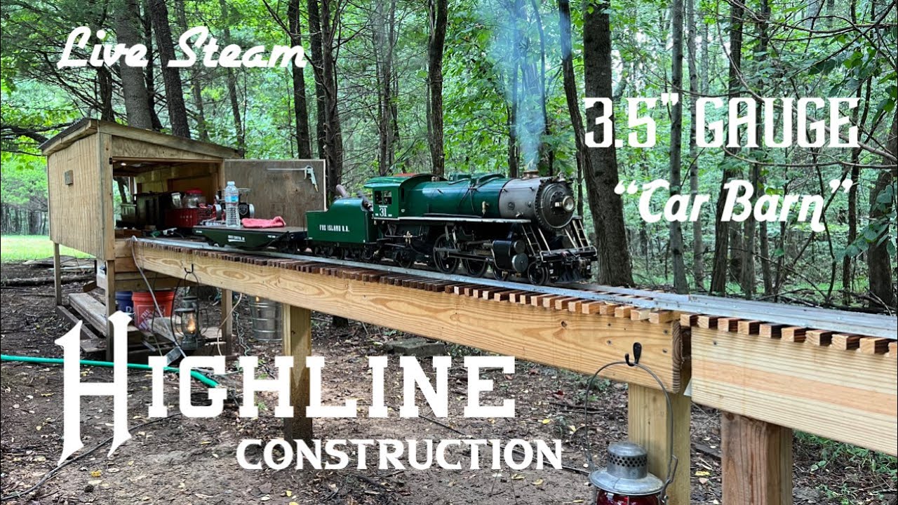 Building a Live Steam Backyard Railroad: Episode 4