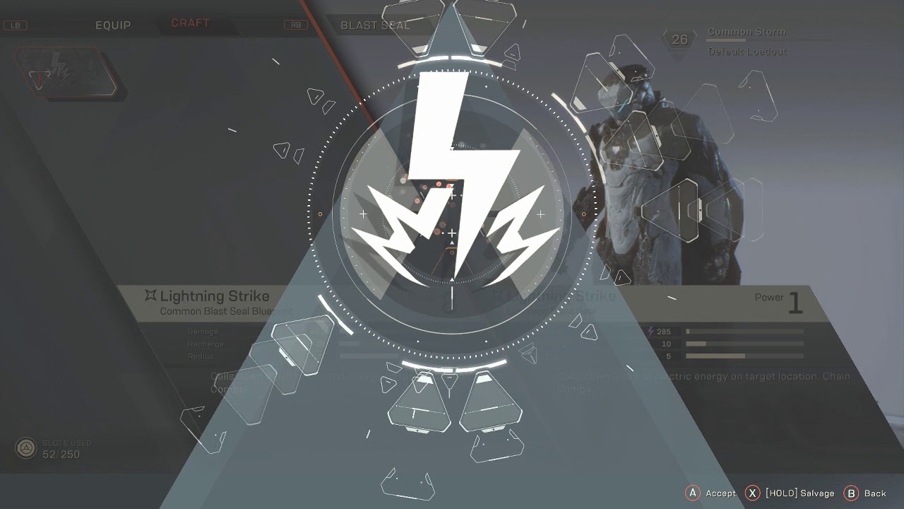 Anthem Unlock Storm Javelin at Level 8