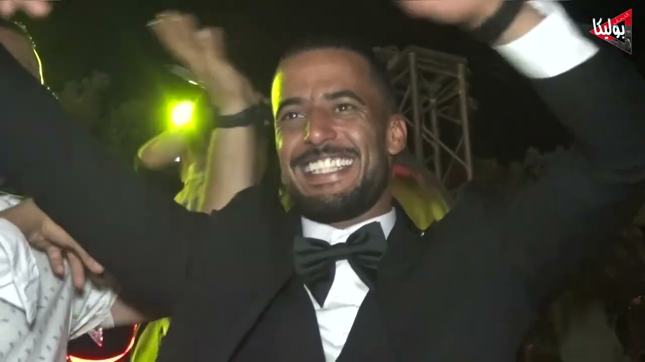 النجم عصام ربيع والموسيقار ناصر سعد مولعين الدنيا في مليونيةأولاد علوش العريس عبدالله علوش رأس غارب