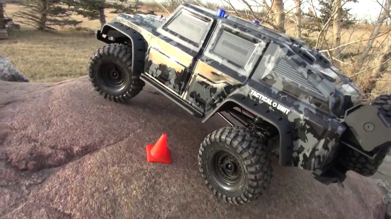 TRAXXAS TRX4 TACTiCAL UNiT Offroad 4x4 RC Truck