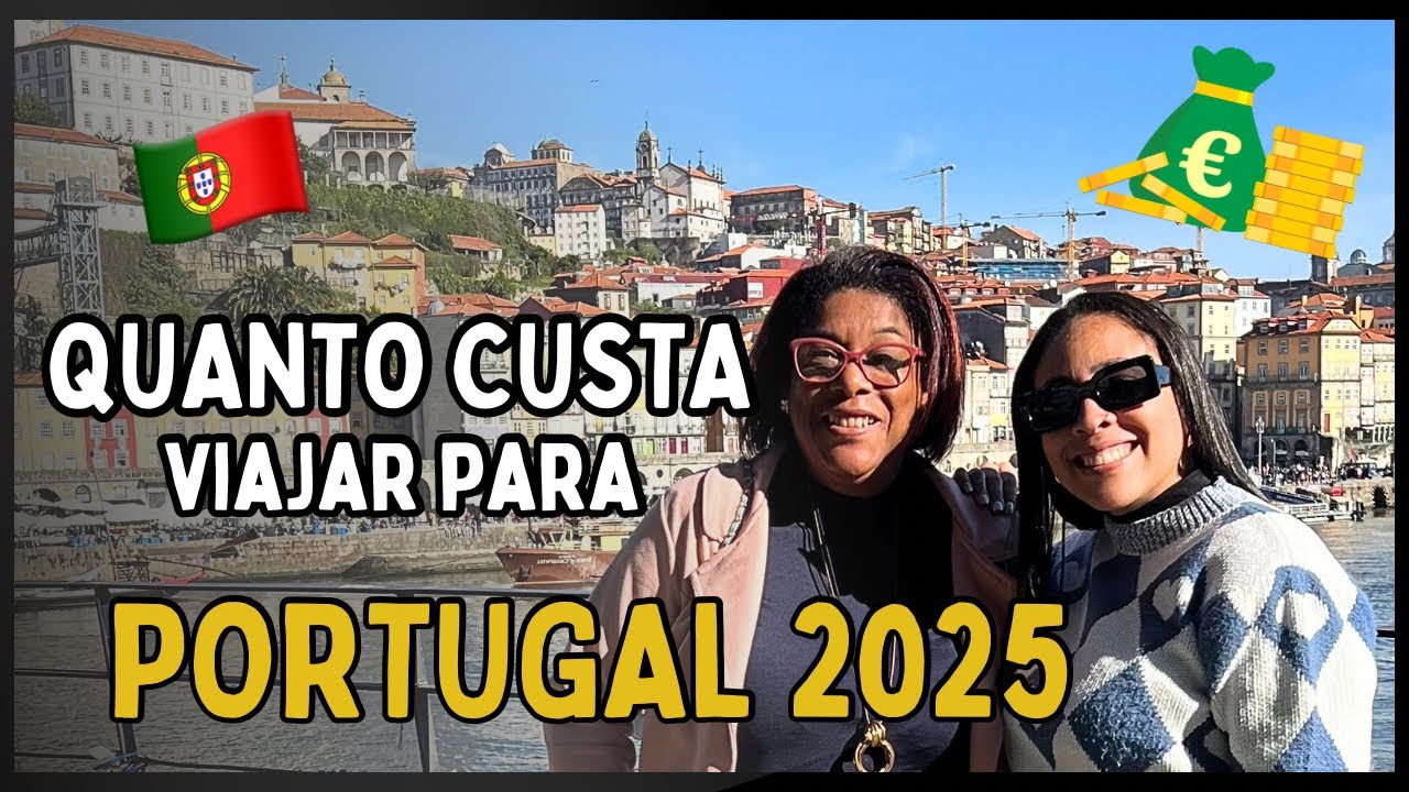 QUANTO CUSTA VIAJAR PARA PORTUGAL EM 2025 | Nossos gastos em 28 dias em Leiria!