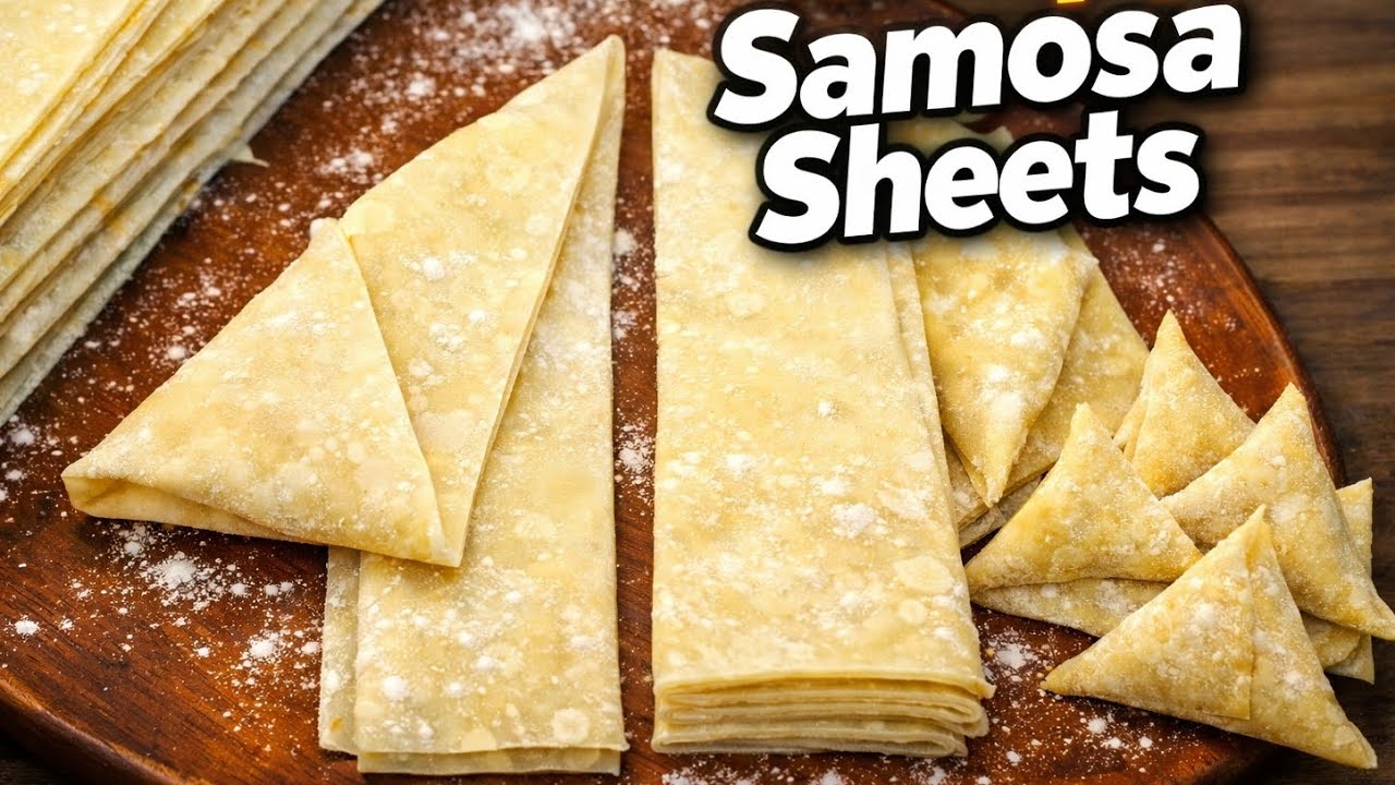 Home Made Samosa Patti | Recipe Of Samosa Patti |Samosa Strips