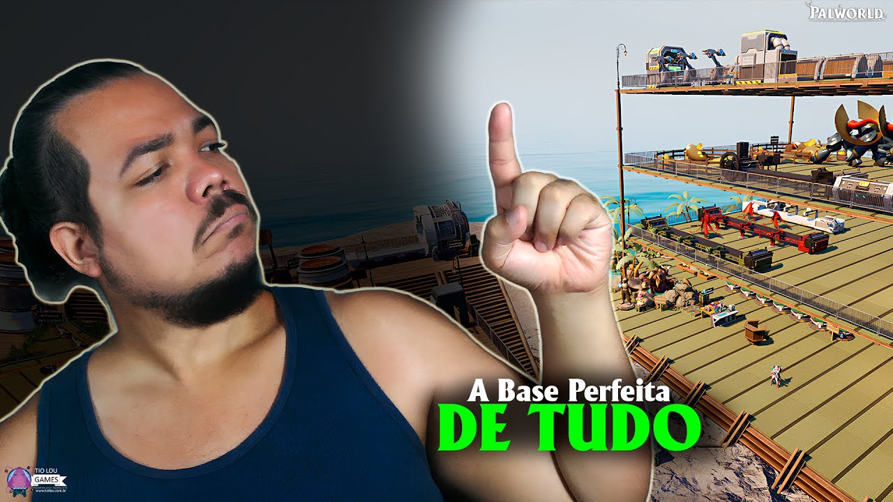 A BASE PERFEITA DE TUDO! Palworld Feybreak