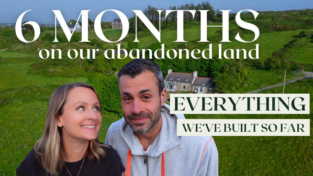 Starting our off grid homestead | everything we built on our 6 acres | moving to Ireland