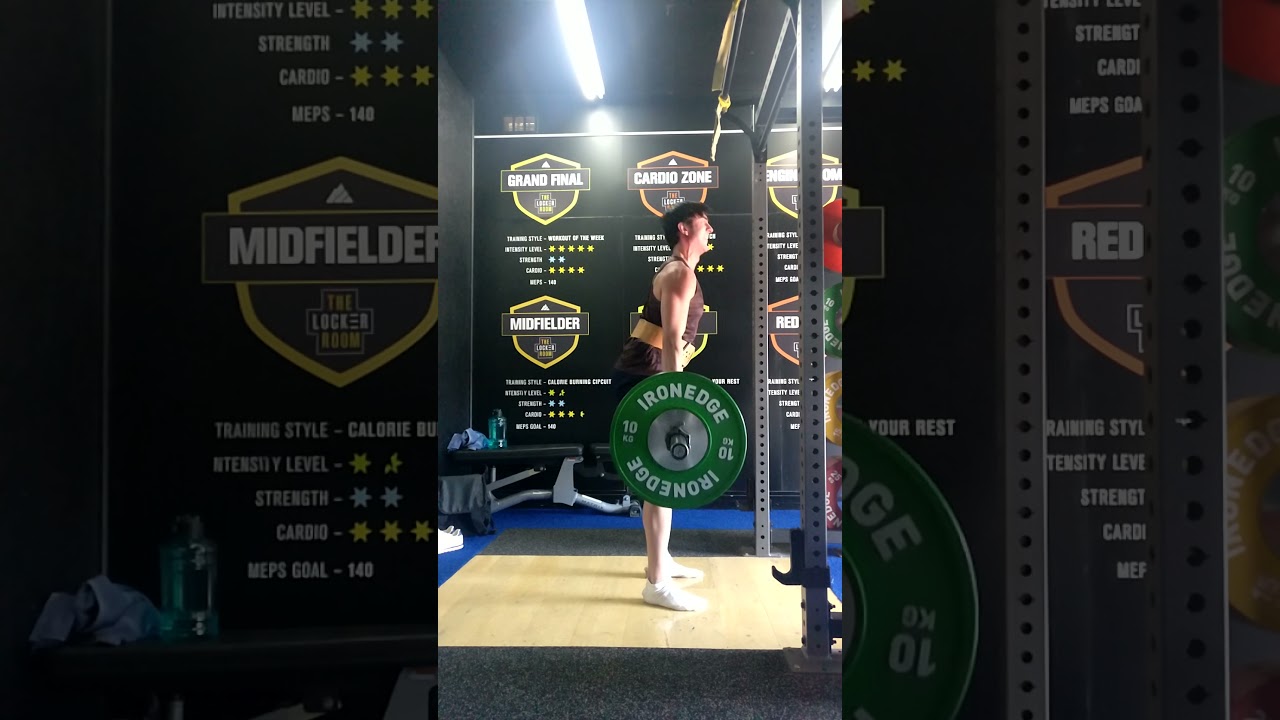 Deadlift 5x120 kg (265 lbs) @76 kg (167 lbs) - 2021/04/29