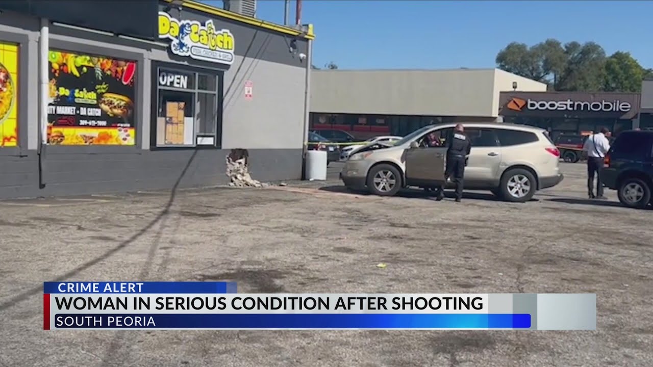 Peoria police probe shooting and city market crash
