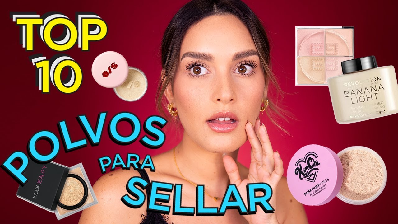 ¡TOP 10! LOS MEJORES POLVOS PARA SELLAR TU MAQUILLAJE | PAU FLORENCIA