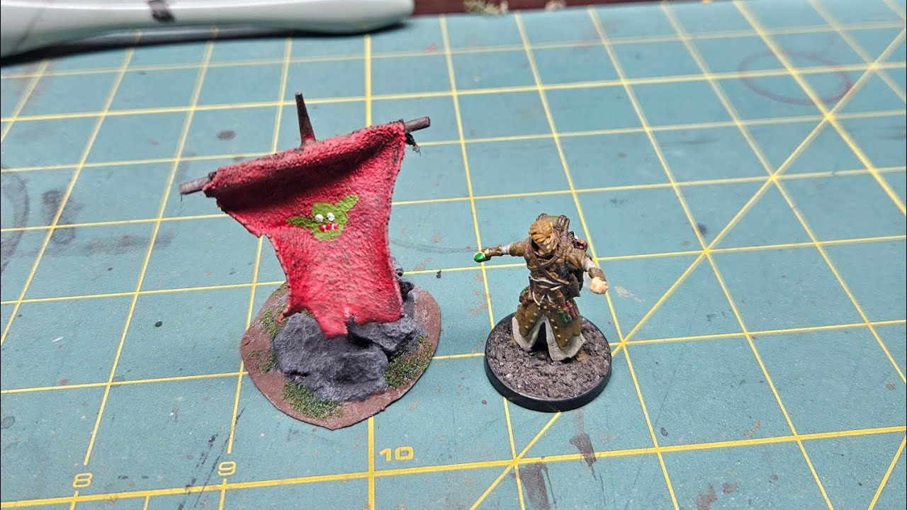 Cheap and Easy Goblin Banner for your TTRPG 