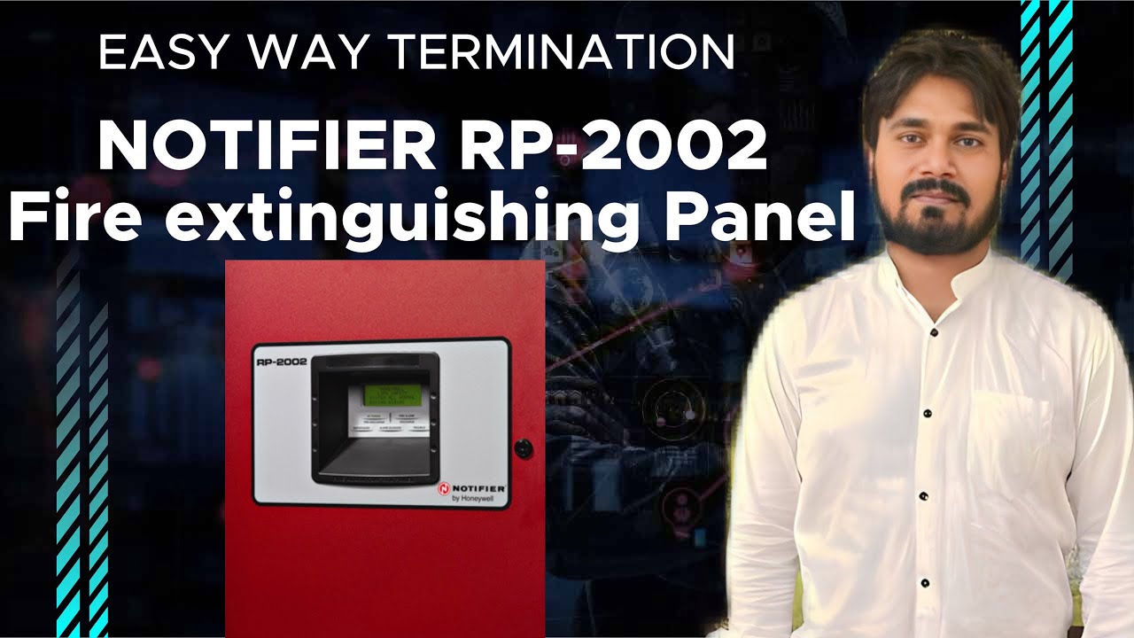 Best easy way to terminate fire extinguishing control panel Notifier Rp 2002