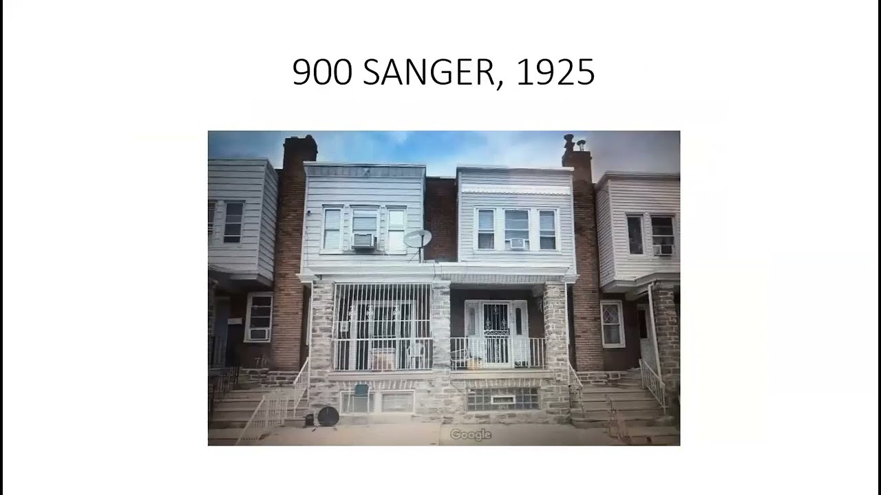 Northeast Philadelphia Rowhouses by Lou Lescas.  NEPHN Hybrid In-Person/Zoom Meeting - Dec 6, 2023
