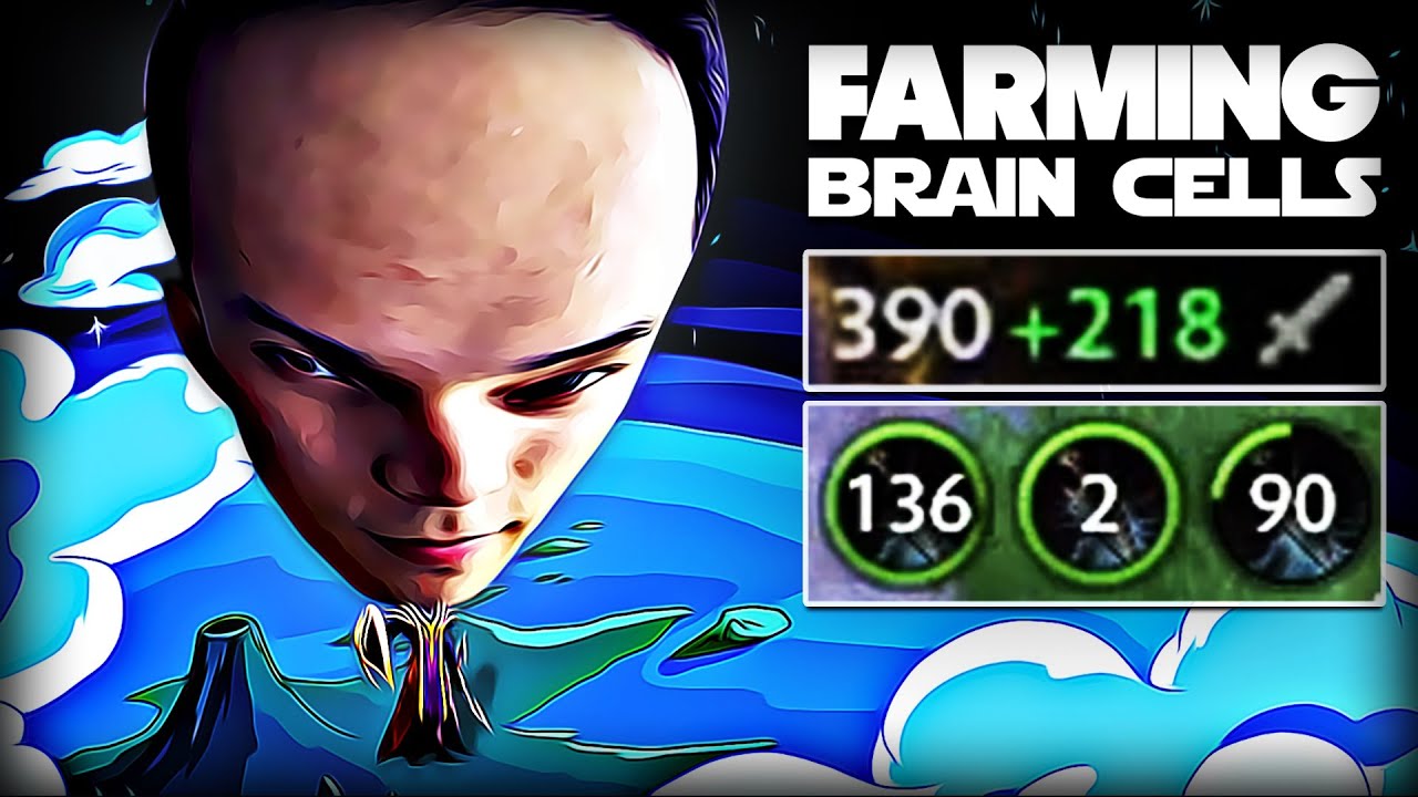 GRINDING BRAIN CELLS (SingSing Dota 2 Highlights #2129)