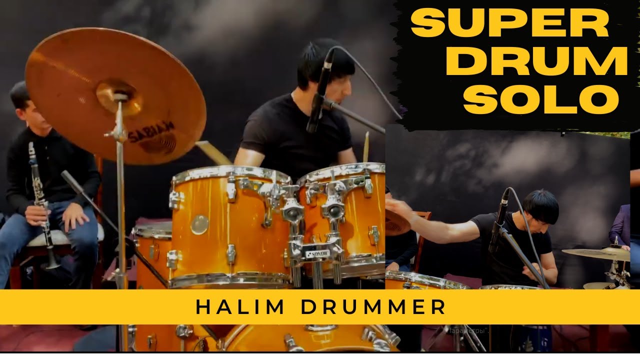 DRUM SOLO l UZBEKISTAN DRUMMERS l HALIM DRUMMER l UZBEKISTON TO'YLARI l AQLGA SIG'MAS IJRO l