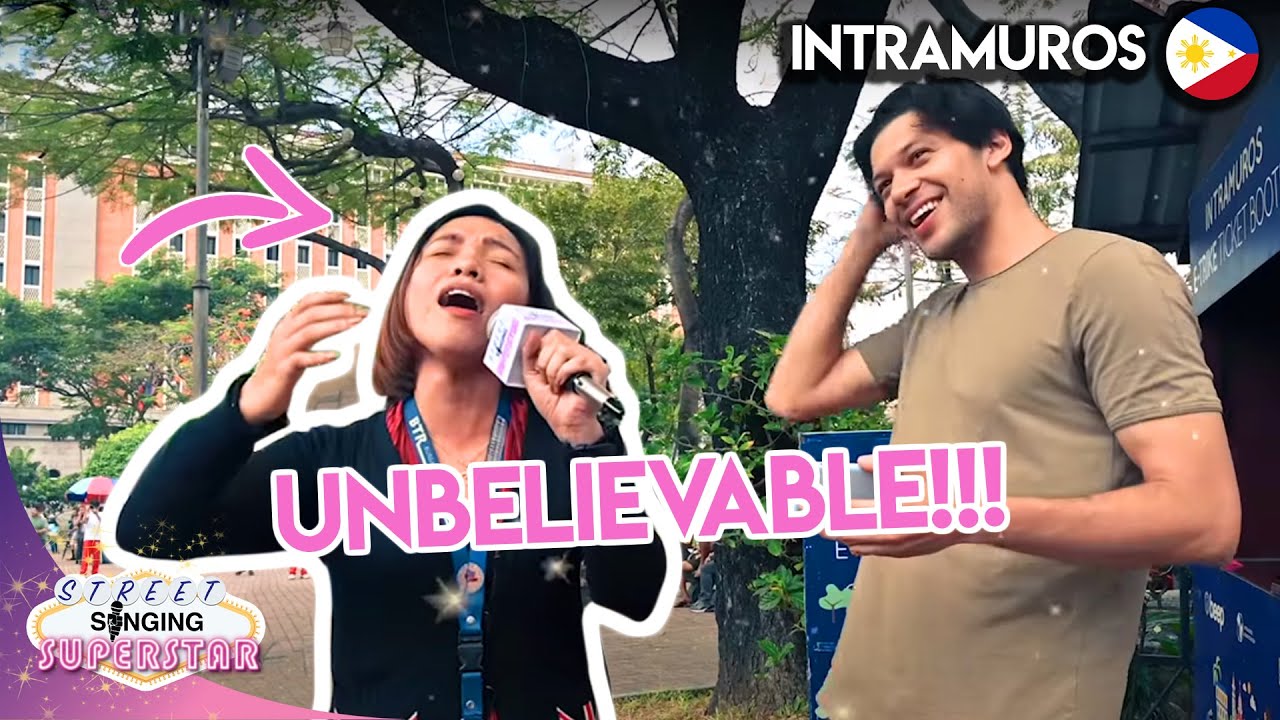 Can FILIPINOS Sing? | Intramuros