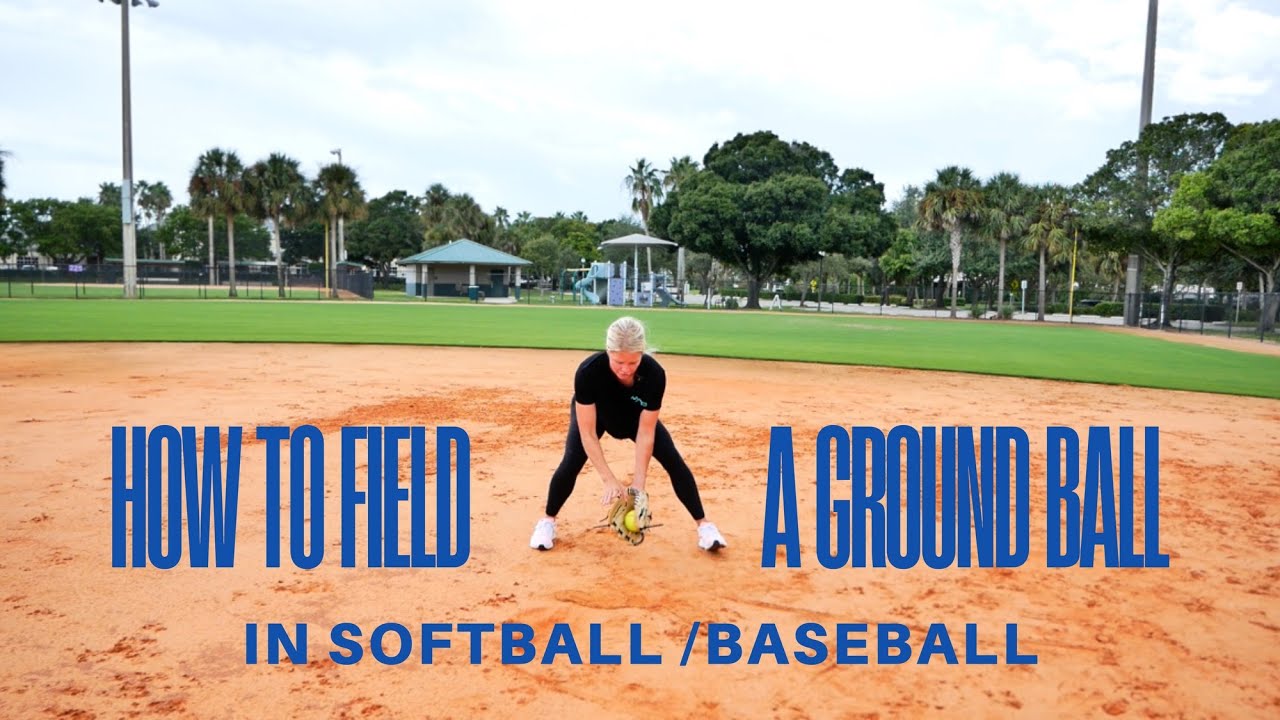 How To Field A Ground Ball In Softball/Baseball