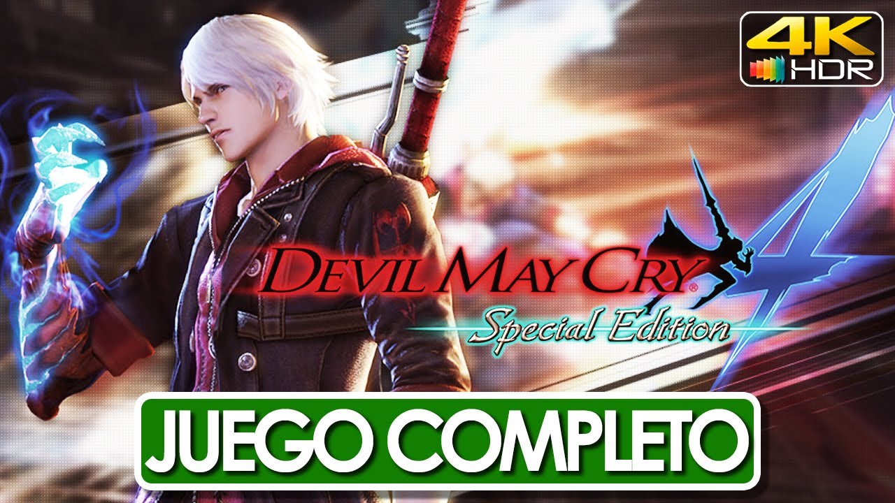 Devil May Cry 4 Gameplay Juego Completo Espa&ntilde;ol Campa&ntilde;a Completa (4K 60FPS HDR) 🕹️ SIN COMENTARIOS