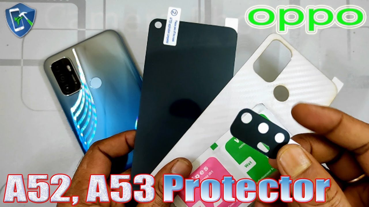 OPPO A52, A53 Screen Protector With Camera Glass Review