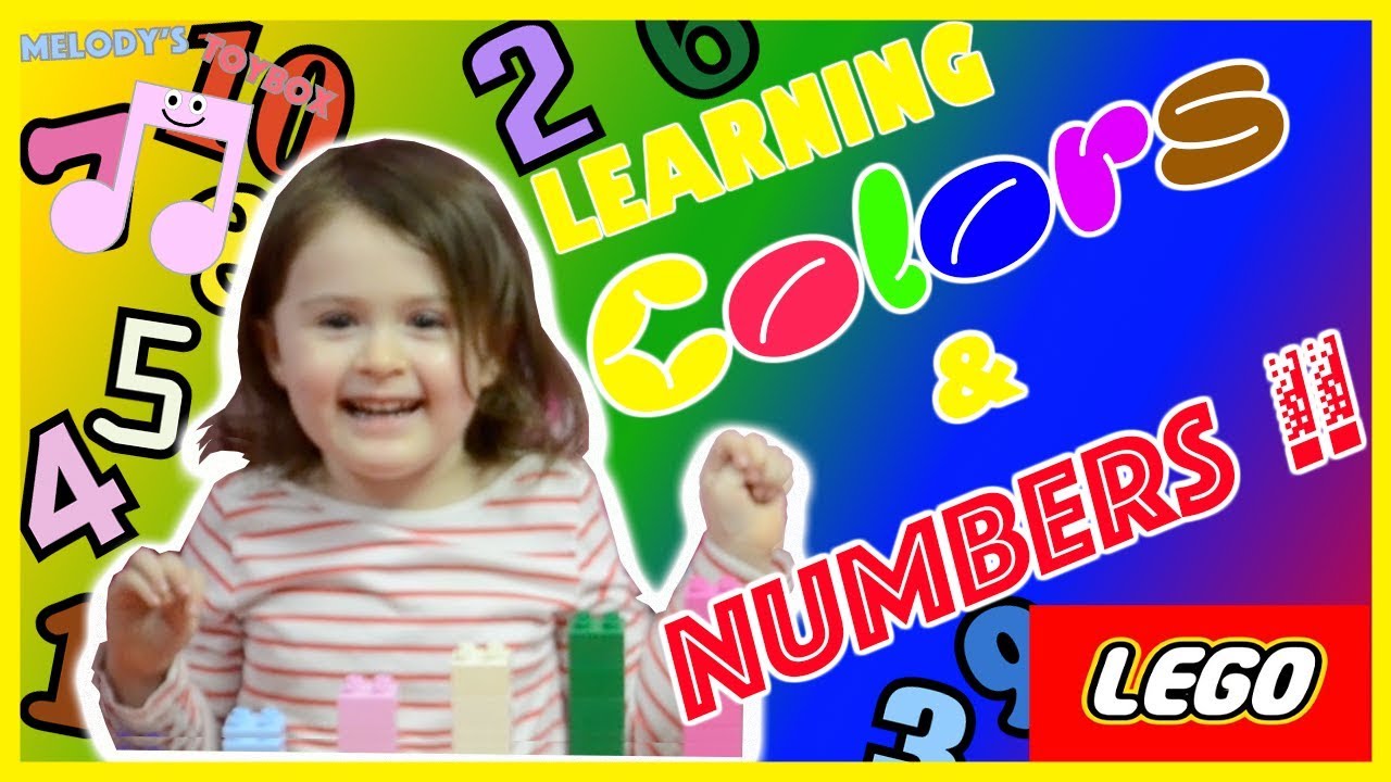 Melody's Toy Box: Learn colors and numbers with Lego Blocks !