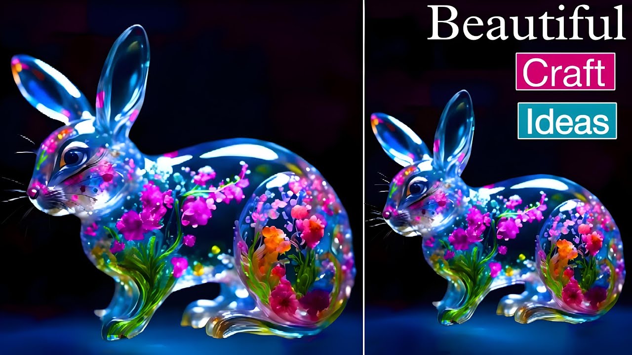 No Money Fake Glass Home Decor | DIY | Plastic Bottle Craft Ideas 😱♥️