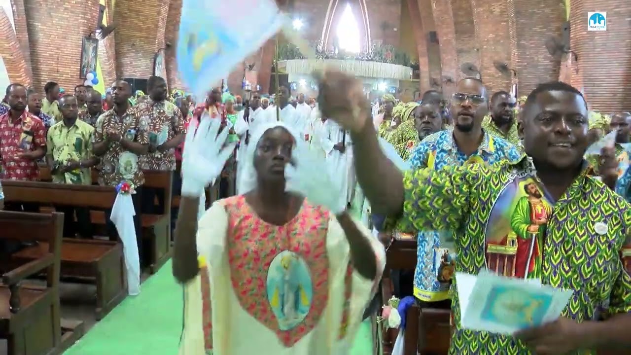 La fraternité Saint Paul de la basilique Ste Anne du Congo fête ses 35 ans d'existence