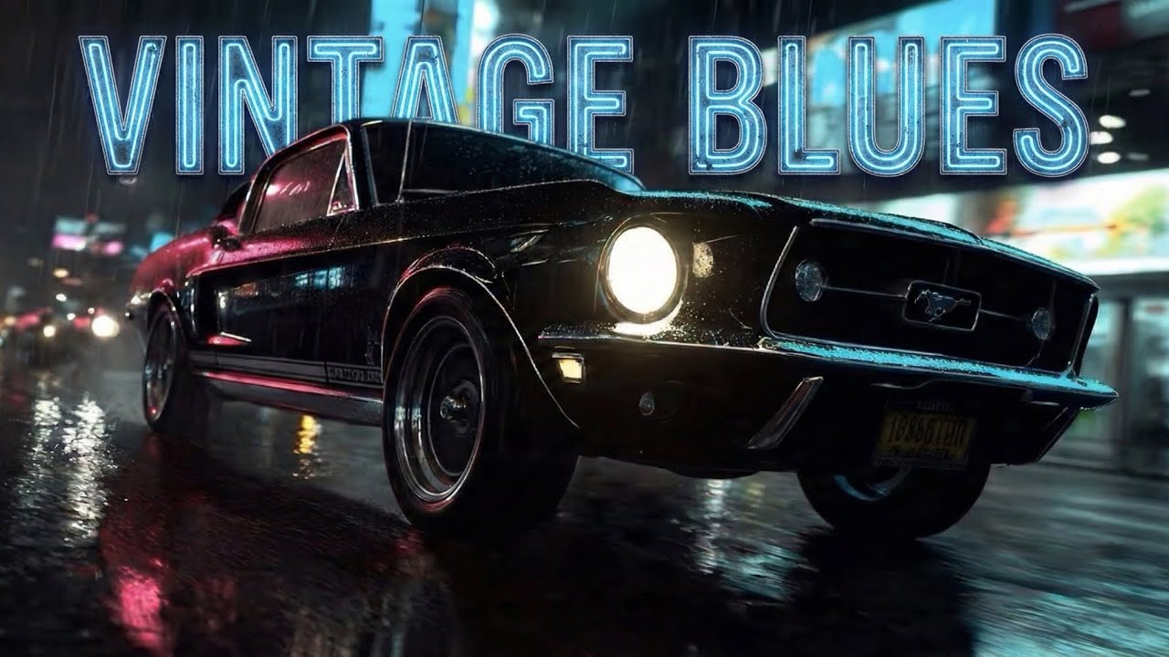 Road Blues: 50s Style Music for Travel | Mustang Soul (Slow Blues Mix)