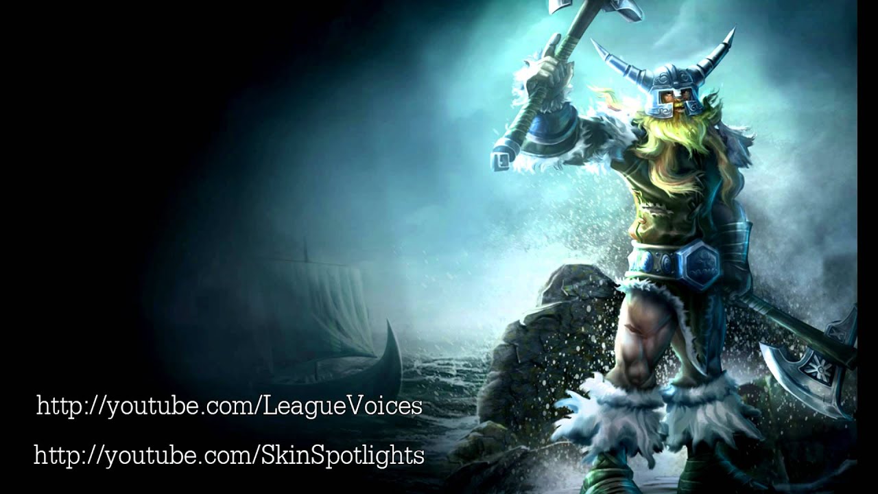 Olaf Voice - Português Brasileiro (Brazilian Portuguese) - League of Legends