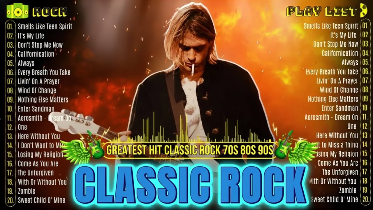 Rock Anthems Forever: Unforgettable Hits by Nirvana, Metallica and AC/DC
