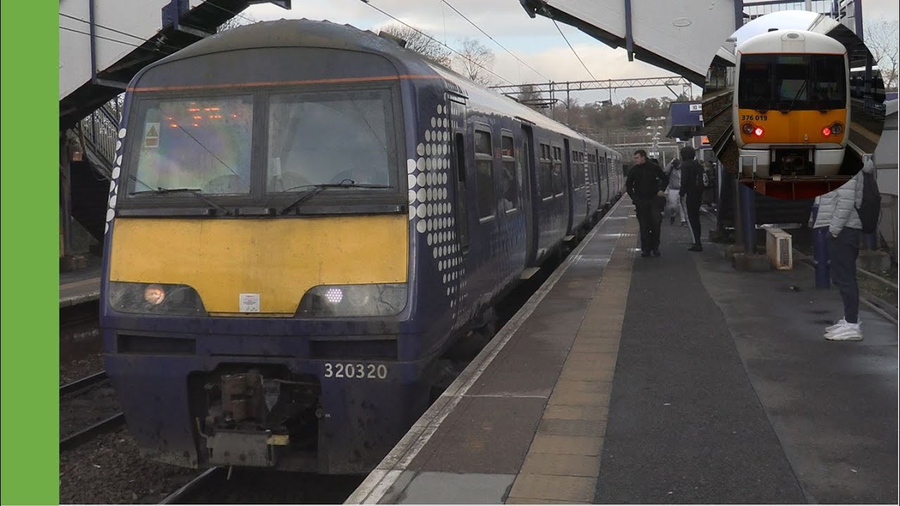 Trains at Anniesland