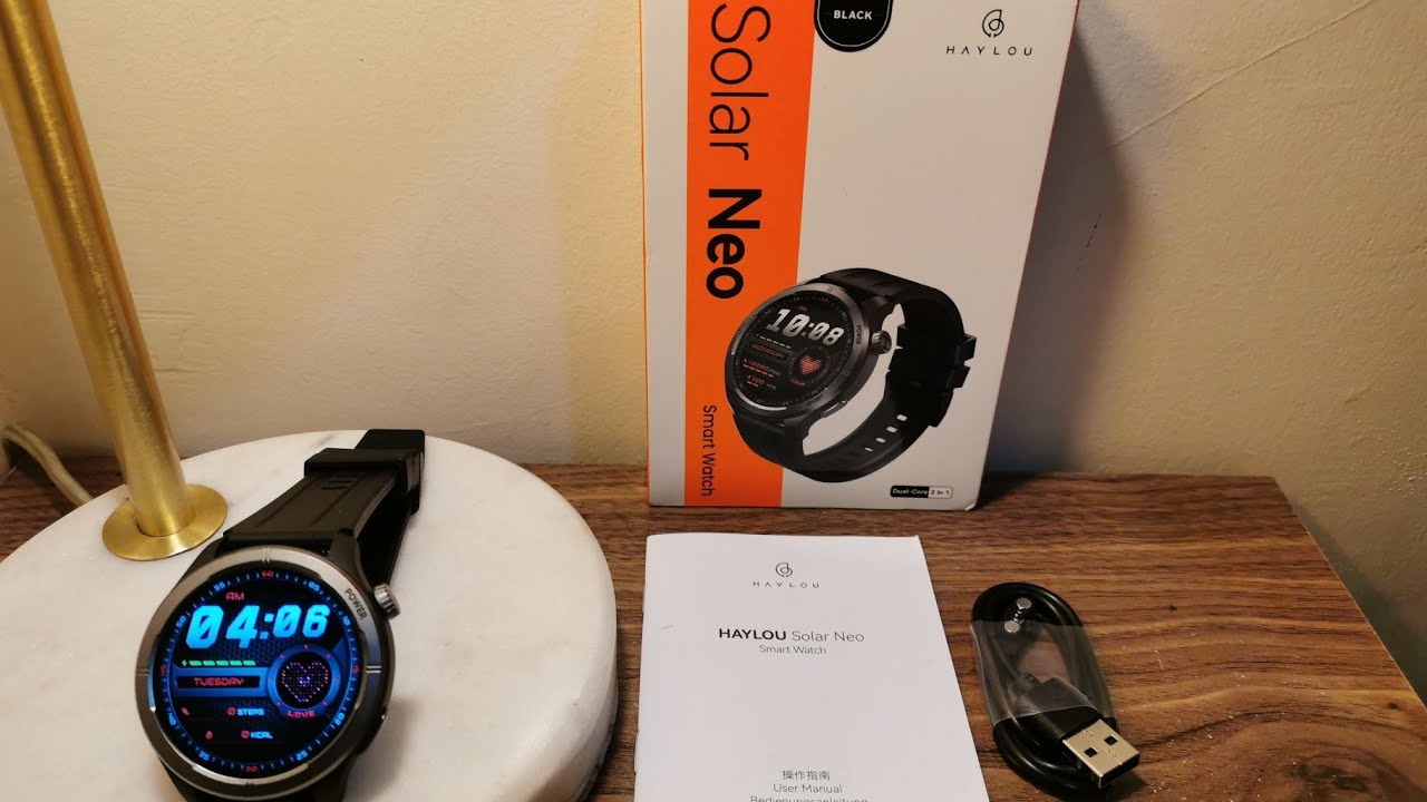 Haylou Solar Neo Smartwatch - Unboxing